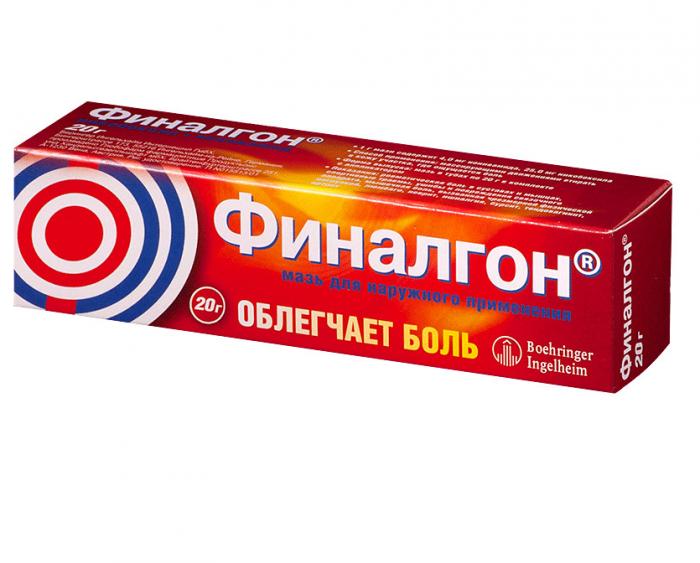 ФИНАЛГОН мазь туба 20 гр