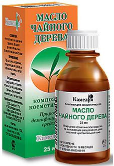 МАСЛО ЭФИРНОЕ ЧАЙНОЕ ДЕРЕВО фл. 25 мл