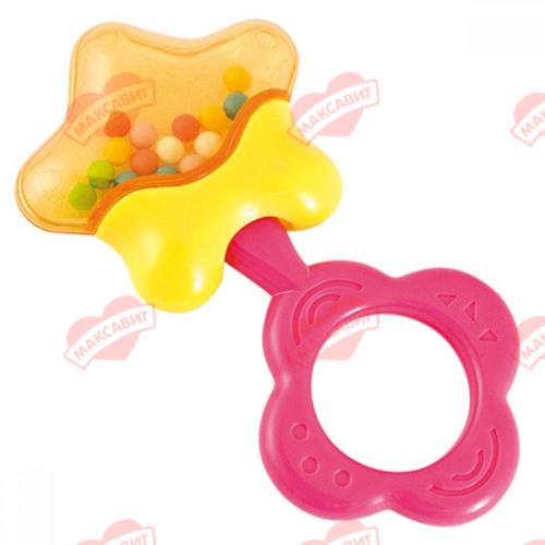 КАНПОЛ ИГРУШКА-ПОГРЕМУШКА 9164 звездочка