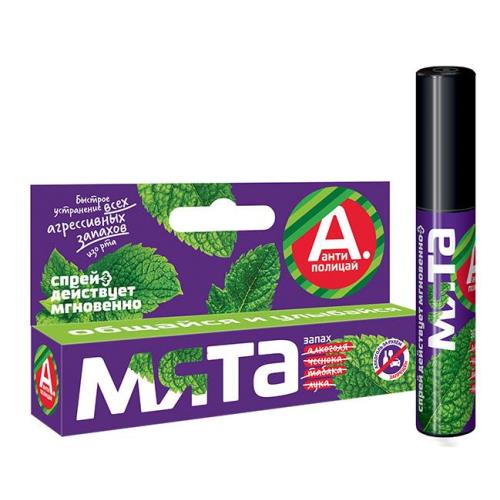 АНТИПОЛИЦАЙ спрей наруж. мята фл. 10 мл