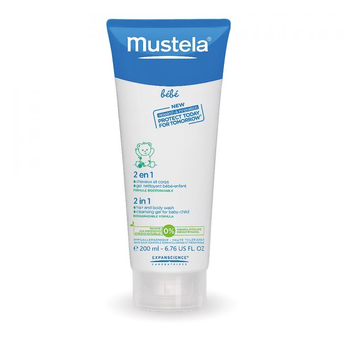 МУСТЕЛА БЕБИ ГЕЛЬ-ШАМПУНЬ 200 мл