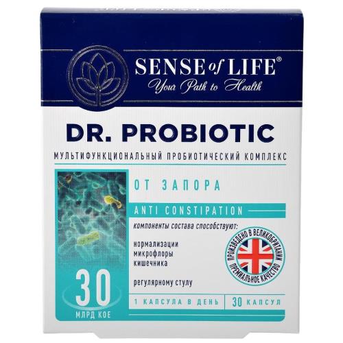 SENSE OF LIFE DR. PROBIOTIC ОТ ЗАПОРА капс. №30