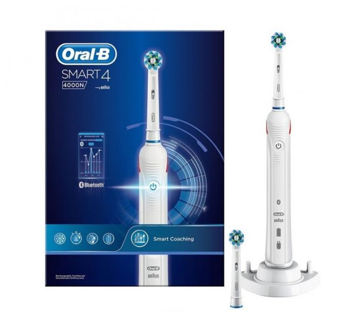 ОРАЛ-БИ (ORAL-B) ЗУБНАЯ ЩЕТКА ЭЛЕКТРИЧЕСКАЯ SMART 4 4000 (тип 3767)