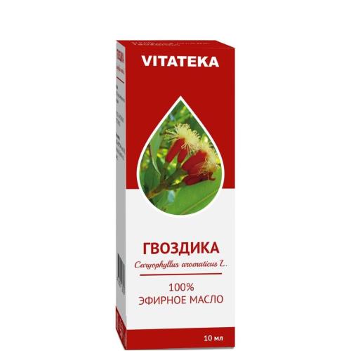 МАСЛО ЭФИРНОЕ ГВОЗДИКА ВИТАТЕКА 10 мл