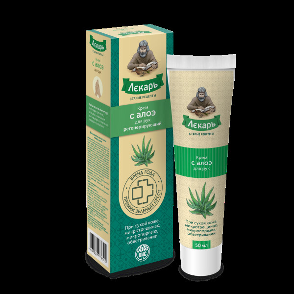 ЛЕКАРЬ С АЛОЭ КРЕМ ДЛЯ РУК 50 мл