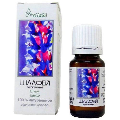 МАСЛО ЭФИРНОЕ ШАЛФЕЙ фл. 10 мл