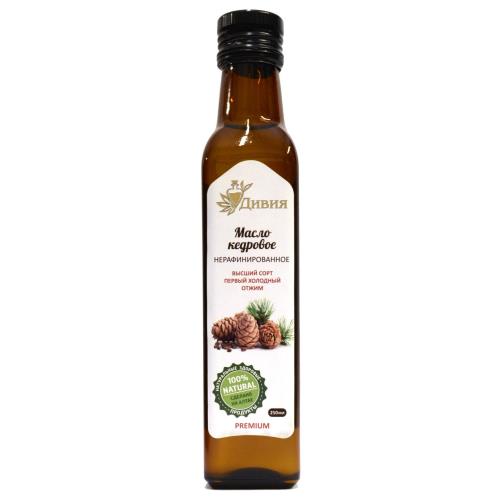 МАСЛО ПИЩЕВОЕ КЕДР фл. 250 мл