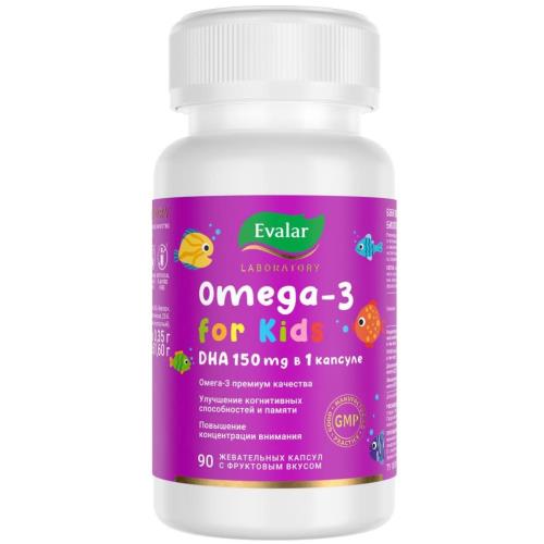БЭБИ ОМЕГА-3 ДГК ЭВАЛАР капс. №90