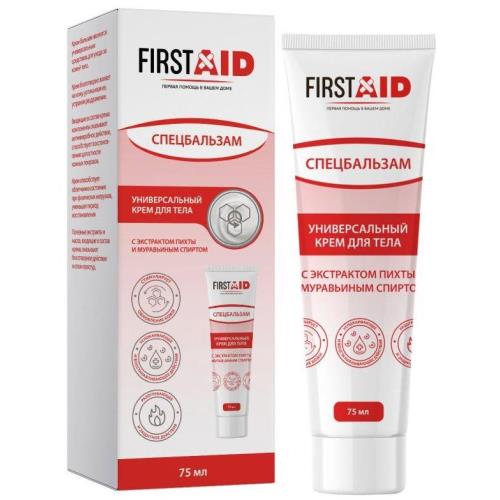 ФЕРСТЭЙД СПЕЦБАЛЬЗАМ крем для тела экстракт пихты и муравьин. спирт 75 мл