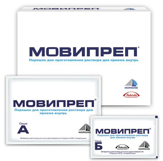 МОВИПРЕП саше А + саше Б пор д/приг.р-ра внутрь №2