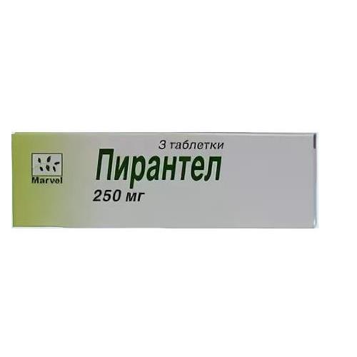 ПИРАНТЕЛ табл. 250 мг №3