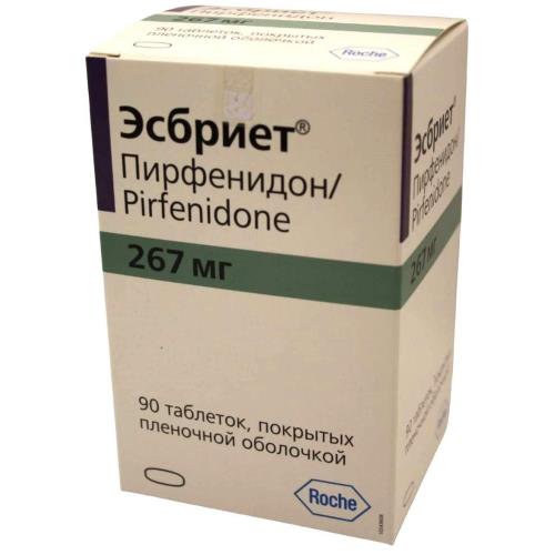 ЭСБРИЕТ табл. п/о плен. 267 мг №90