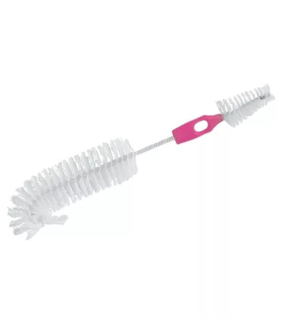 ЛАББИ ЕРШИК ДЛЯ МЫТЬЯ БУТЫЛОЧЕК И СОСОК 4542 двухсторонний изогнутый