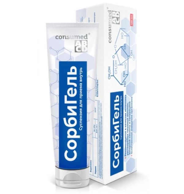 СОРБИГЕЛЬ КОНСУМЕД сусп. внутр. 125 мл