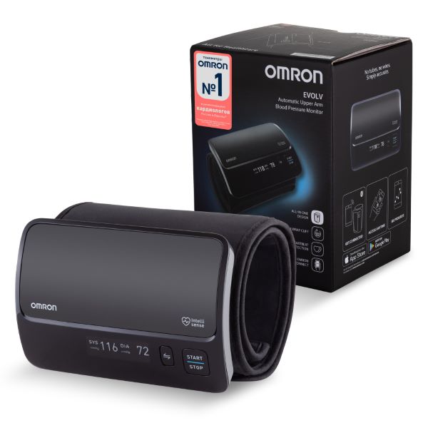 ОМРОН (OMRON) ПРИБОР (ТОНОМЕТР) ИЗМ. АРТ. ДАВЛЕНИЯ АВТОМАТ EVOLV (HEM-7600T-E)