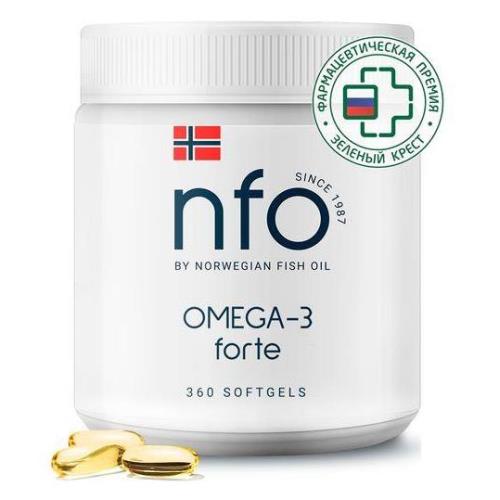 NFO (НФО) ОМЕГА-3 форте капс. №360