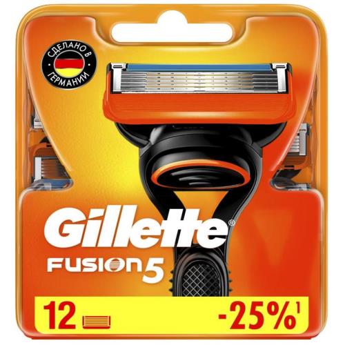 ЖИЛЛЕТТ (GILLETTE) FUSION КАССЕТА №12