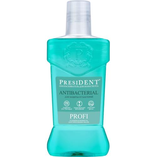 ПРЕЗИДЕНТ ПРОФИ ОПОЛАСКИВАТЕЛЬ ДЛЯ ПОЛОСТИ РТА 250 мл антибактериальный