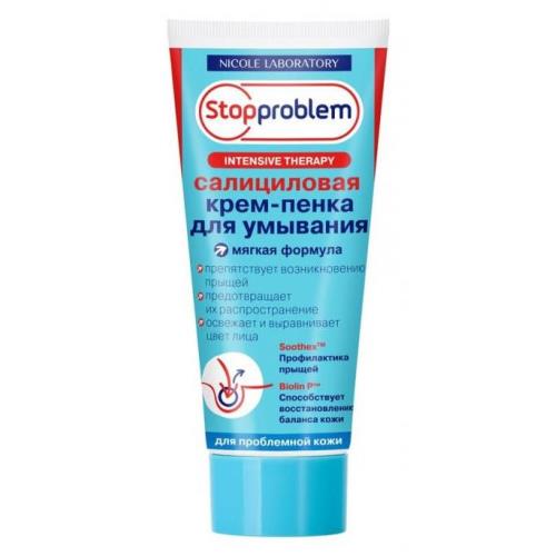 МИШЕЛЬ STOPPROBLEM КРЕМ-ПЕНКА ДЛЯ УМЫВАНИЯ 100 мл салициловый
