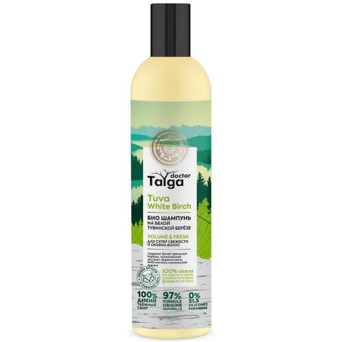 НАТУРА СИБЕРИКА ДОКТОР ТАЙГА ШАМПУНЬ 400 мл свежесть и объем