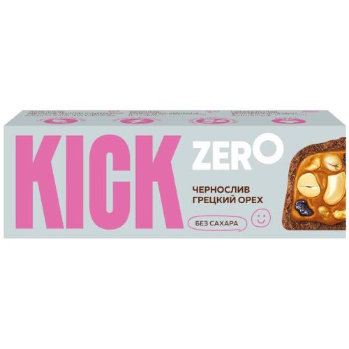 KICK ZERO БАТОНЧИК изюм, чернослив, грецкий орех 45 гр