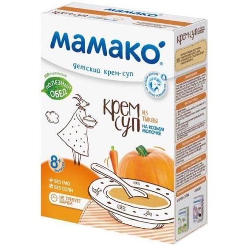 МАМАКО КРЕМ-СУП НА КОЗЬЕМ МОЛОКЕ тыква 150 гр