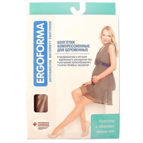 КОЛГОТКИ КОМПРЕССИОННЫЕ АТЛЕТИКА телесный 1 класс компр. р.3