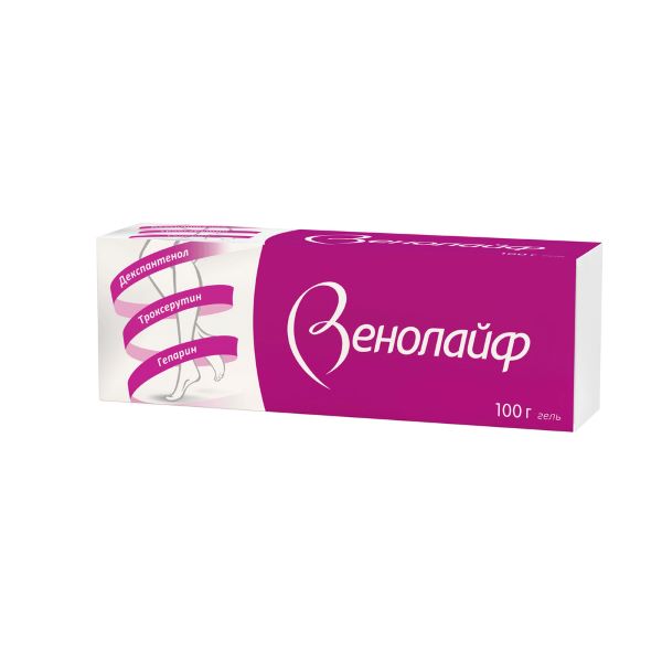 ВЕНОЛАЙФ гель туба 100 гр