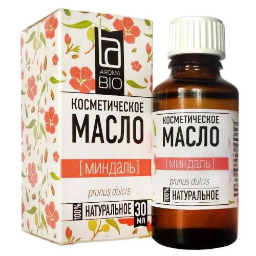 МАСЛО КОСМЕТИЧЕСКОЕ МИНДАЛЬ АРОМАБИО 30 мл