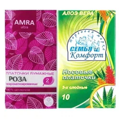 ПЛАТОЧКИ БУМАЖНЫЕ ароматизированные №10