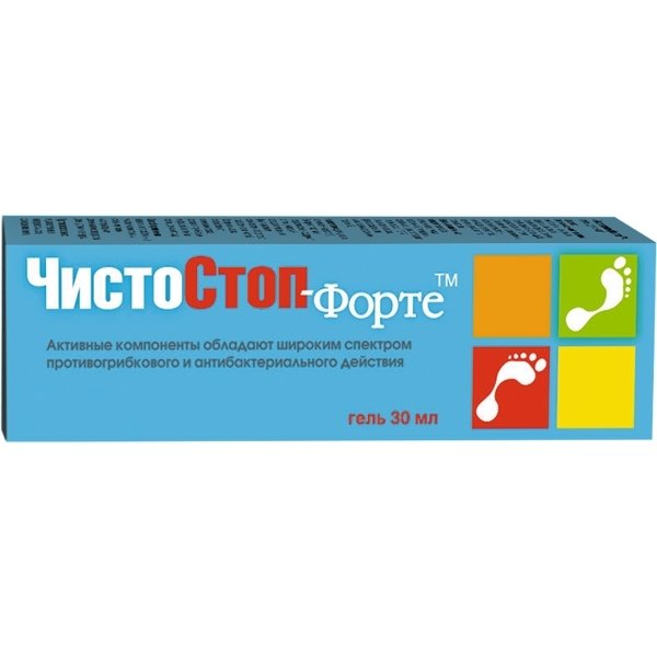 ЧИСТОСТОП ФОРТЕ гель д/ног 30 мл