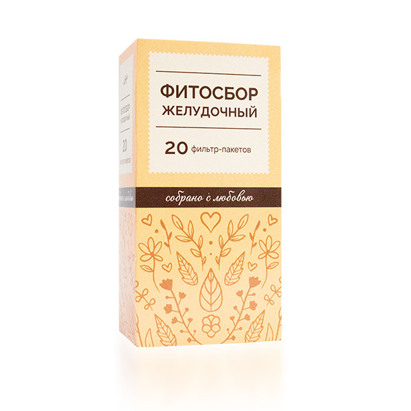 ФИТОСБОР ЖЕЛУДОЧНЫЙ ТМ ф/п №20
