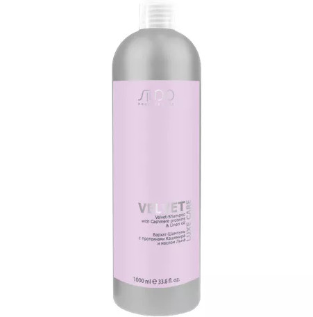 KAPOUS LUXE CARE ШАМПУНЬ 1 л прот. кашемира и масло льна