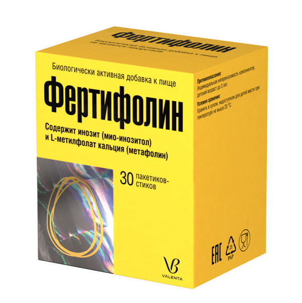 ФЕРТИФОЛИН пор д/приг.р-ра внутрь пак.-стик №30