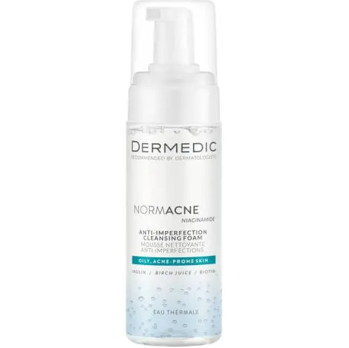 ДЕРМЕДИК NORMACNE ПЕНКА ДЛЯ УМЫВАНИЯ 170 мл против несовершенств