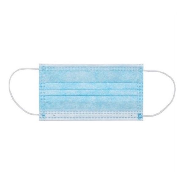 МАСКА ЛИЦЕВАЯ ОДНОРАЗОВАЯ на резинке №1