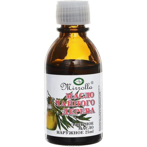 МАСЛО ЭФИРНОЕ ЧАЙНОЕ ДЕРЕВО МИРРОЛЛА 25 мл