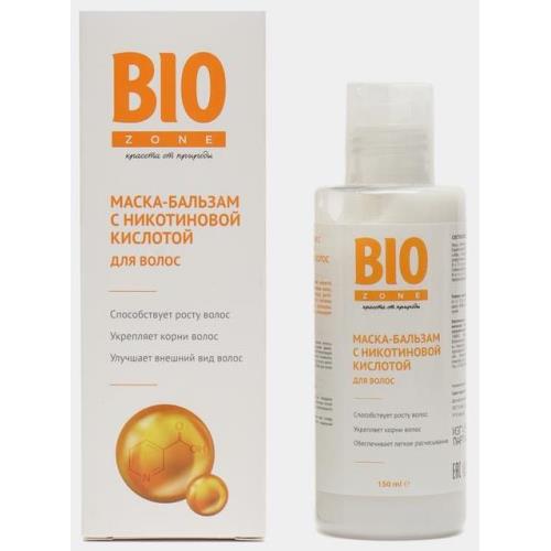 БИОЗОН (BIOZONE) МАСКА-БАЛЬЗАМ ДЛЯ ВОЛОС 150 мл никотиновая кислота