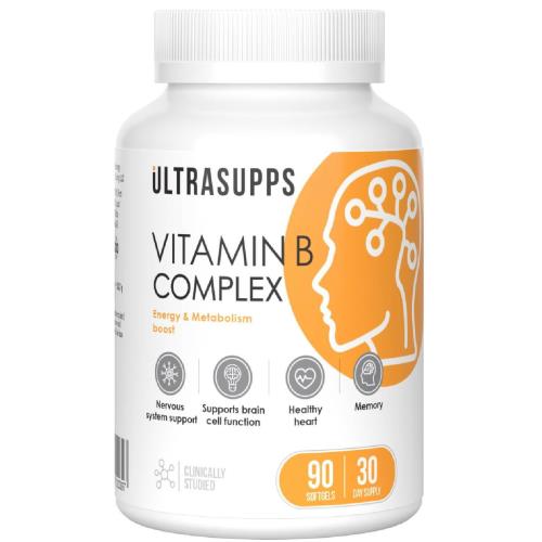 ULTRASUPPS ВИТАМИН В КОМПЛЕКС капс. №90