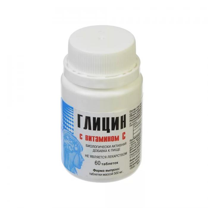 ГЛИЦИН С ВИТАМИНОМ С табл. №60