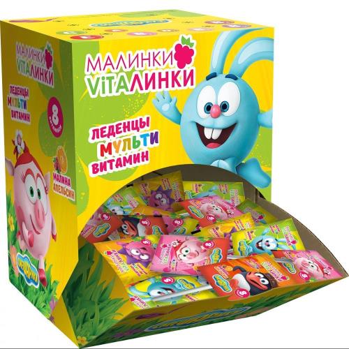 МАЛИНКИ-ВИТАЛИНКИ леденцы мультивитамин 8 гр