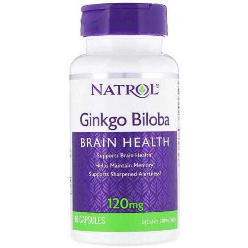 НАТРОЛ ГИНКГО БИЛОБА капс. №60