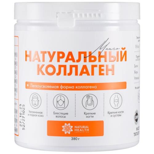 NATURAL HEALTH НАТУРАЛЬНЫЙ КОЛЛАГЕН желе манго 380 гр