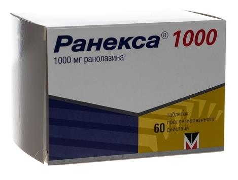 РАНЕКСА табл. пролонг. п/о 1000 мг №60