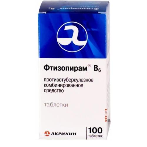 ФТИЗОПИРАМ В6 табл. №100
