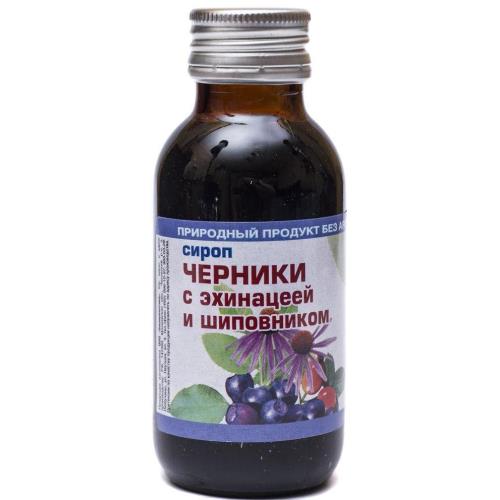 СИРОП ЧЕРНИКА эхинацея/шиповник фл. 100 мл