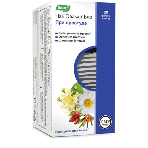 ЧАЙ БИО ЭВАЛАР ПРИ ПРОСТУДЕ ф/п №20