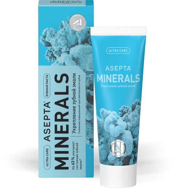 АСЕПТА ПЛЮС РЕМИНЕРАЛИЗАЦИЯ ЗУБНАЯ ПАСТА 75 мл
