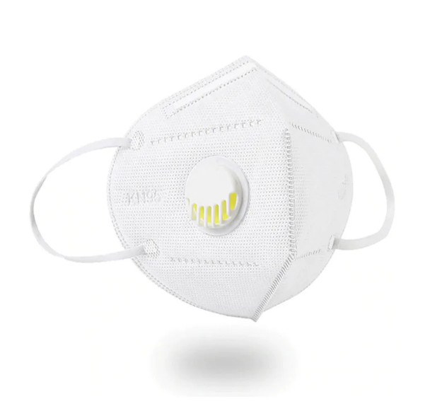 РЕСПИРАТОР ЗАЩИТНЫЙ N95 степень защиты FFP2 с клапаном №1