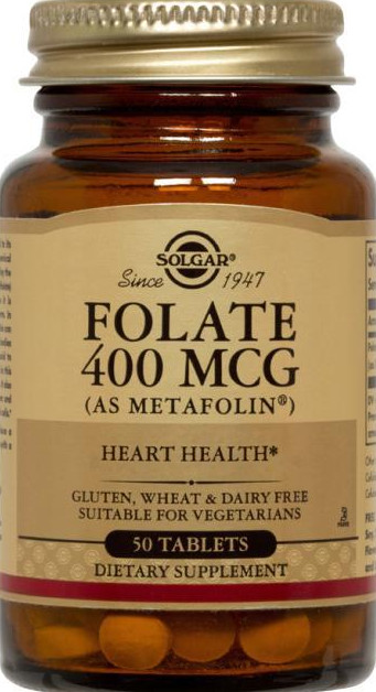 СОЛГАР ФОЛАТ МЕТАФОЛИН табл. №50
